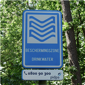Verkeersbord beschermingszones